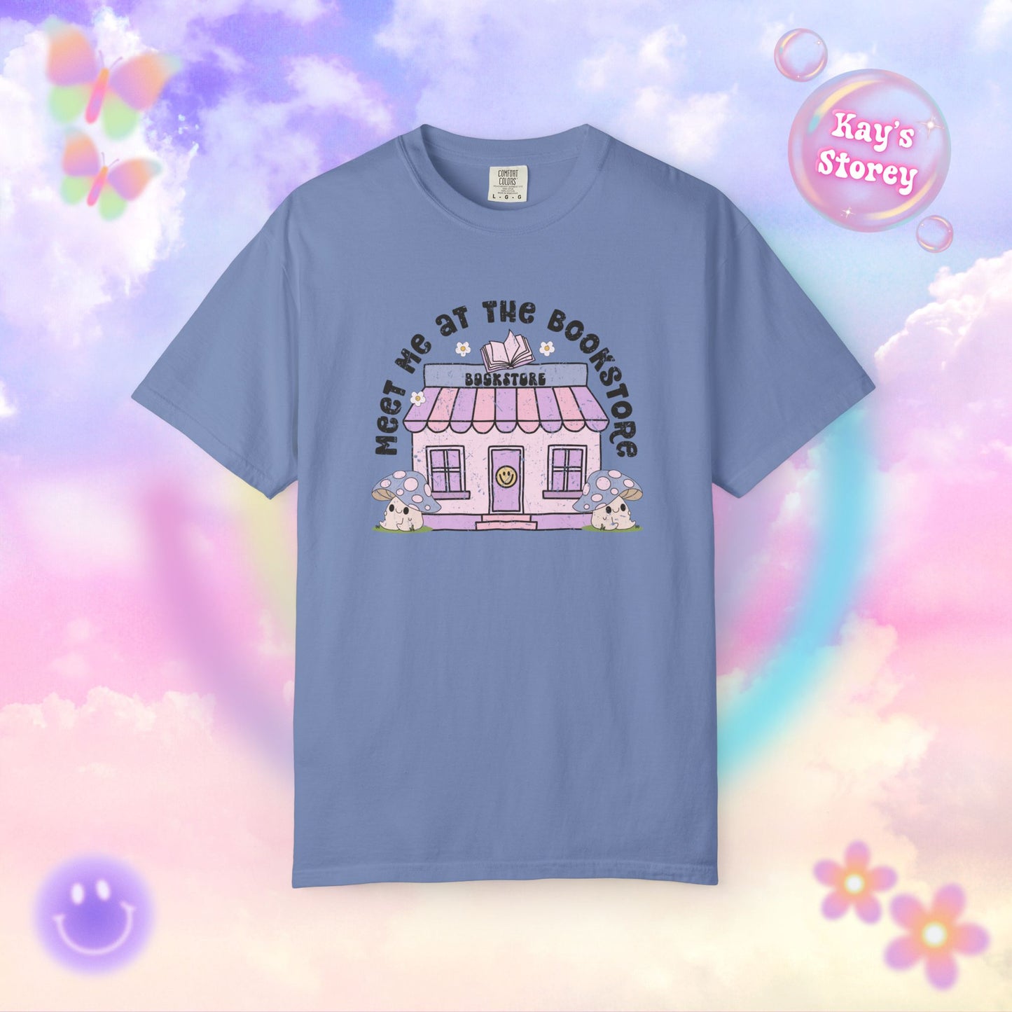 Meet Me At The Bookstore Comfort Colors T-Shirt