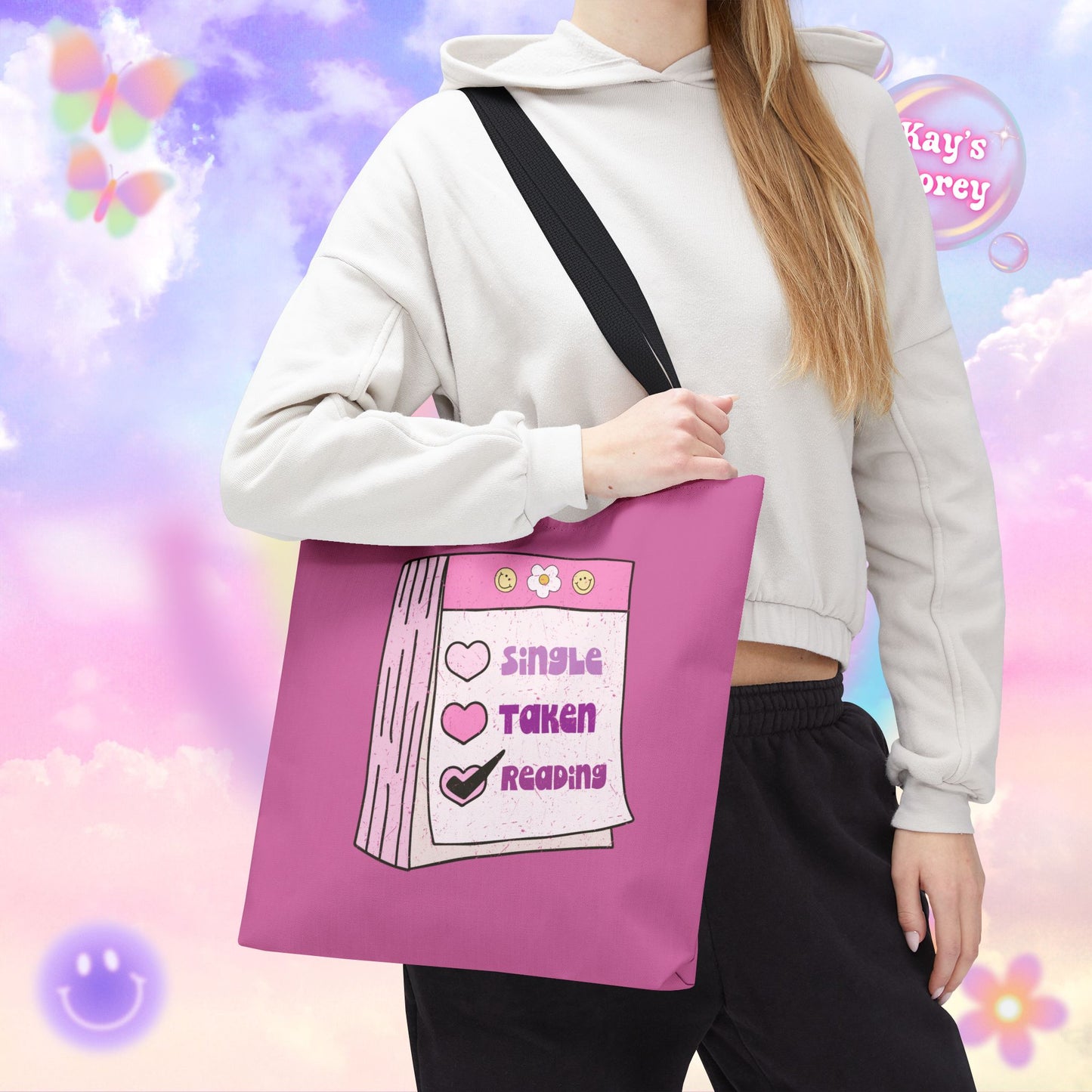 Single-Taken-Reading Tote Bag