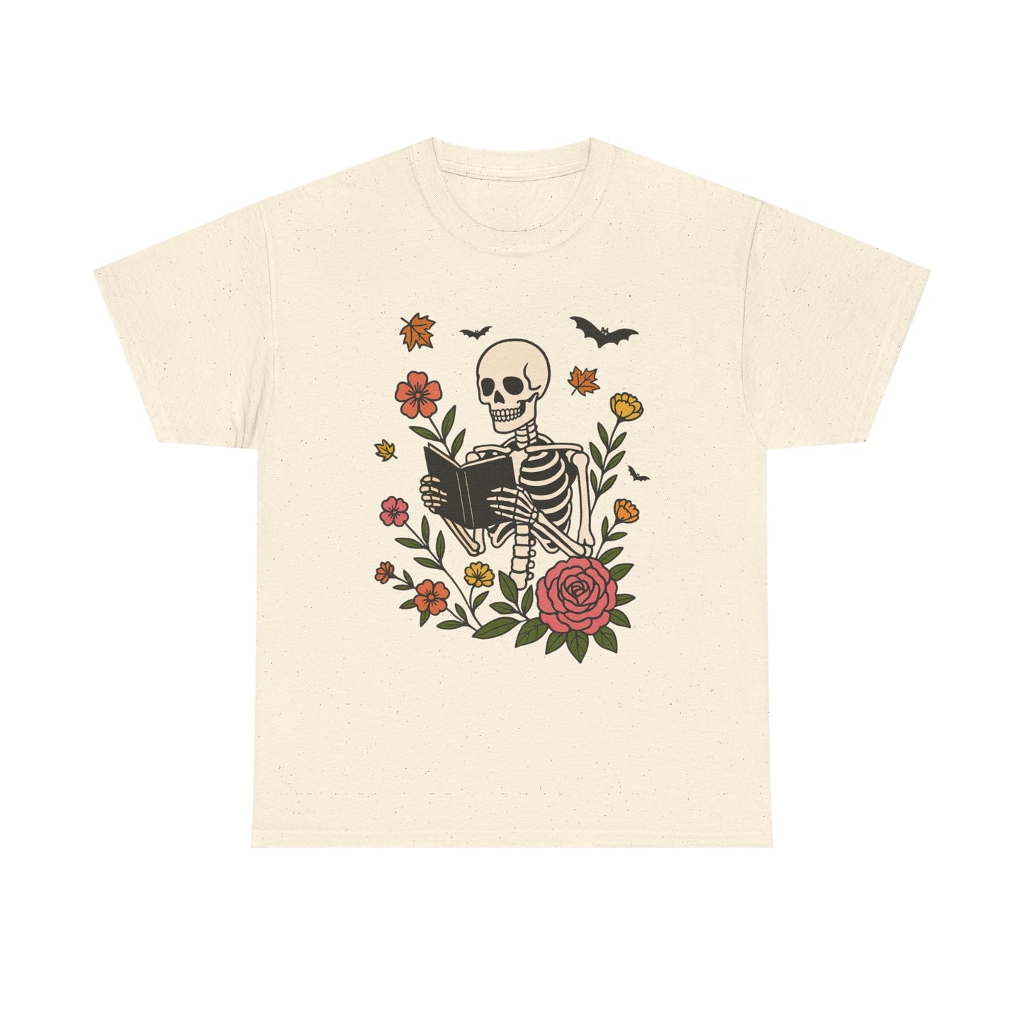 Skeleton Reading Tee - Bookish Gift