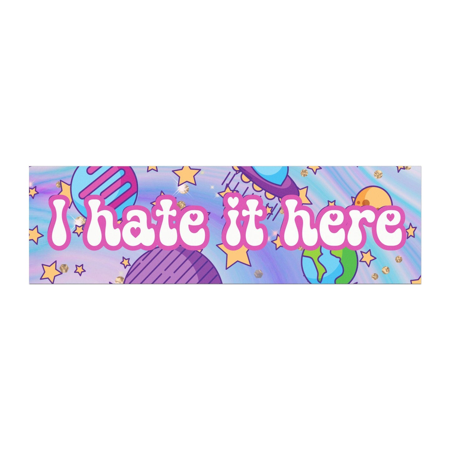 I Hate It Here Car Magnet