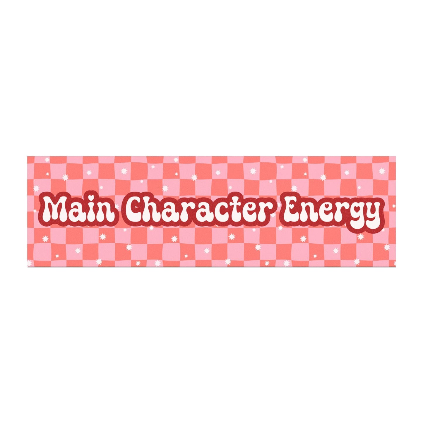 Main Character Energy Car Magnet