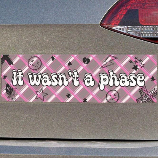 It Wasn't a Phase Car Magnet