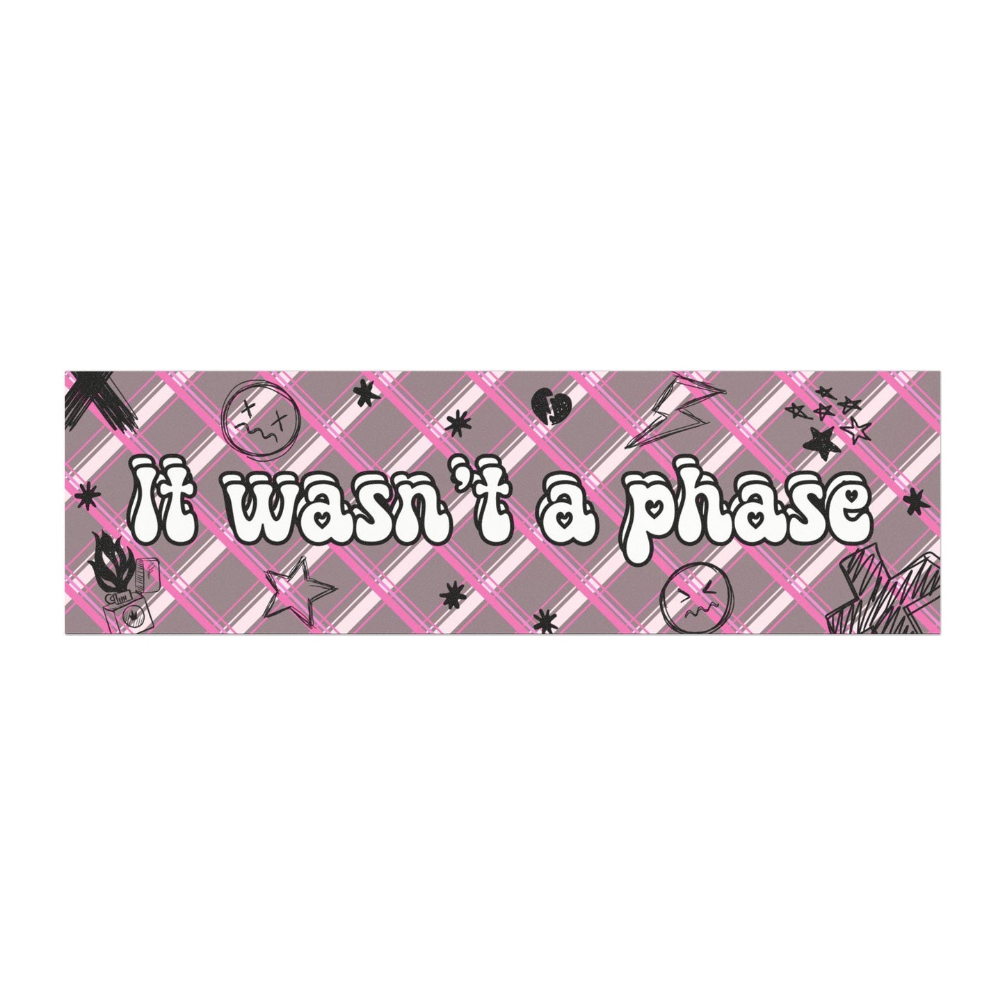It Wasn't a Phase Car Magnet