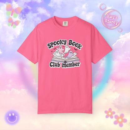 Spooky Book Club Member Comfort Colors T-Shirt