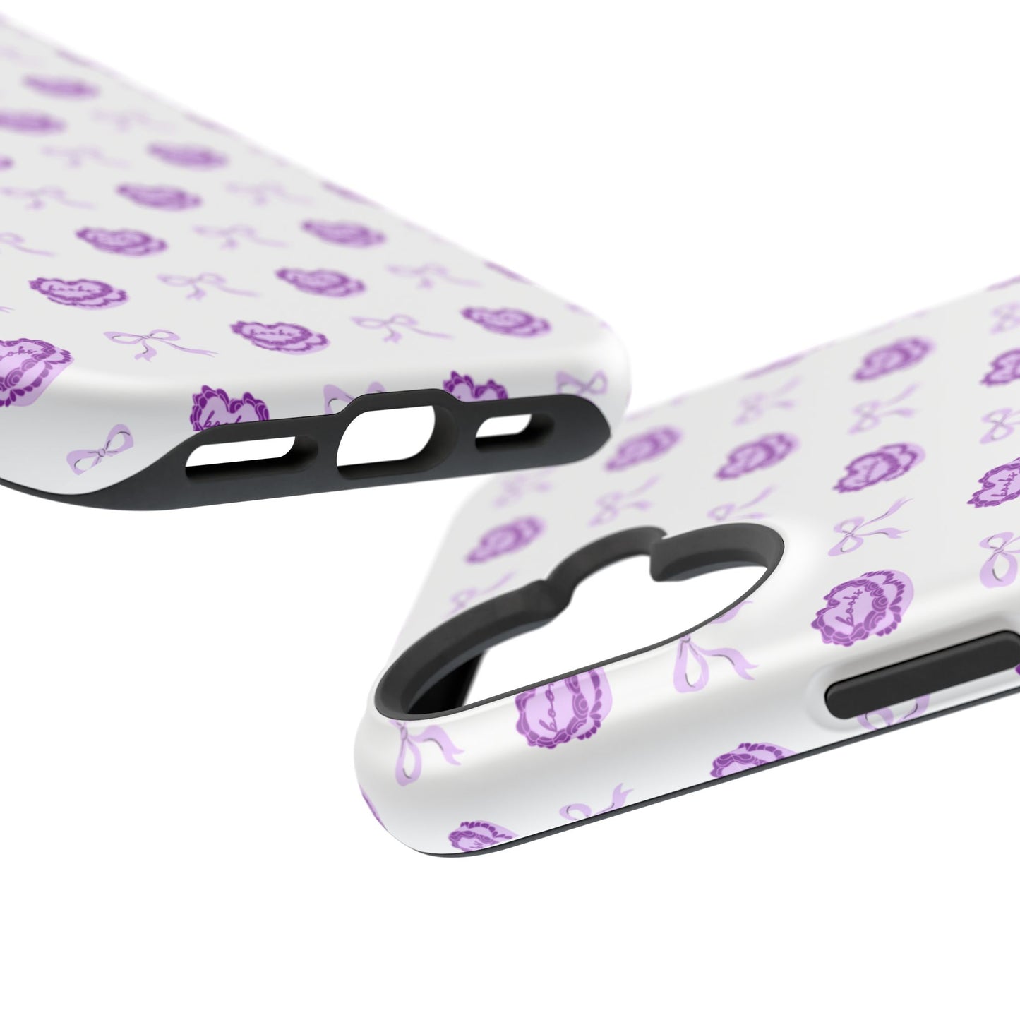 Coquette Book Heart Cake Phone Case - Bookish Gift for Avid Readers