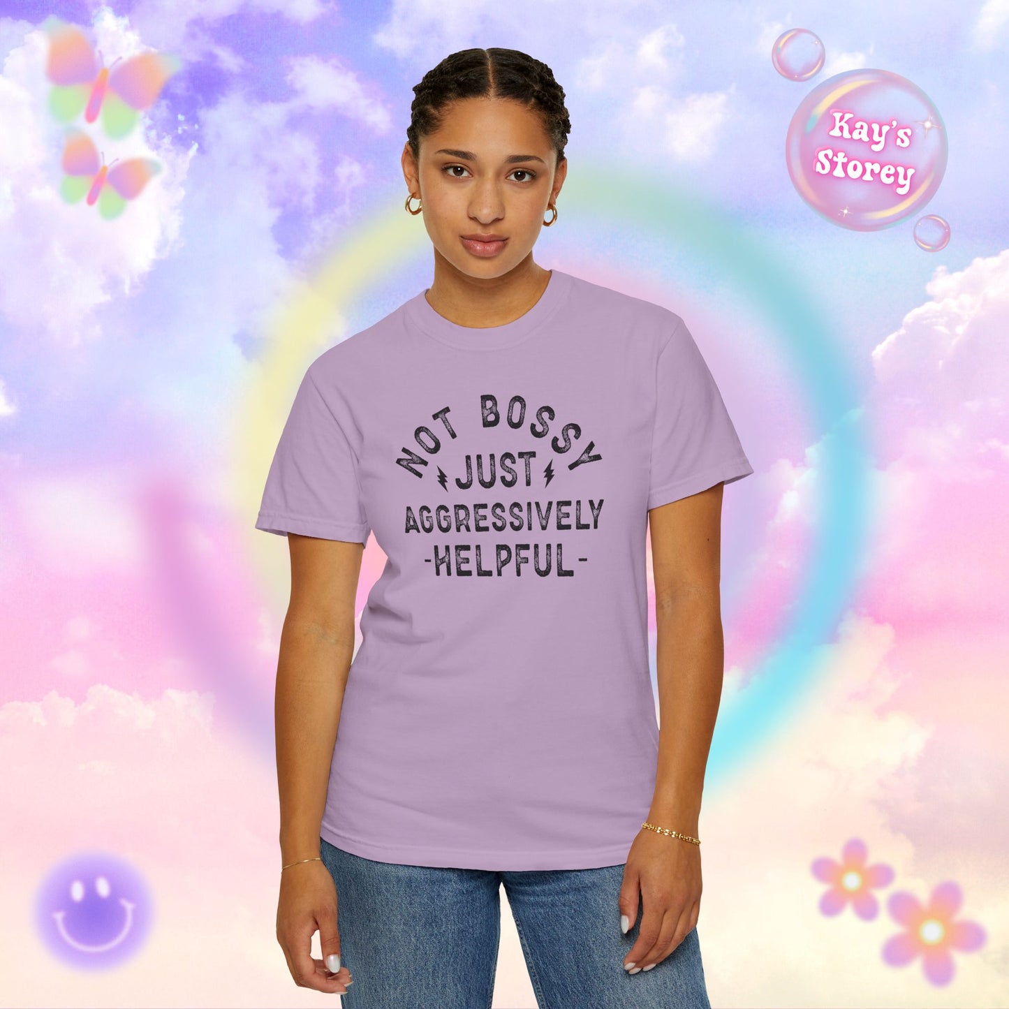 Not Bossy Comfort Colors T-Shirt