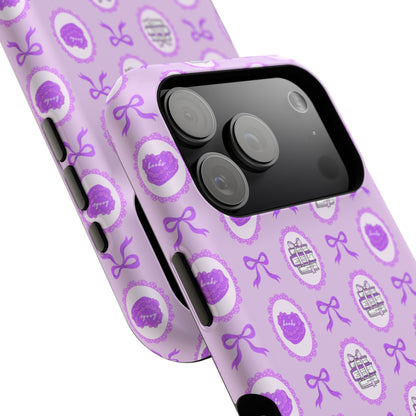 Coquette Book Heart Cake Phone Case - Bookish Gift for Avid Readers