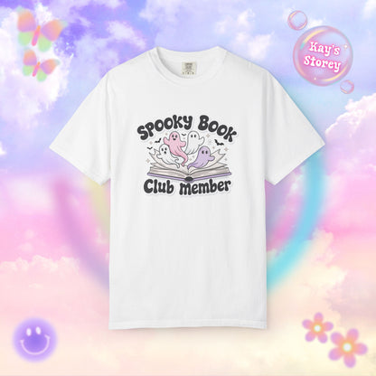 Spooky Book Club Member Comfort Colors T-Shirt