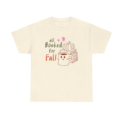 All Booked For Fall Tee - Bookish Gift