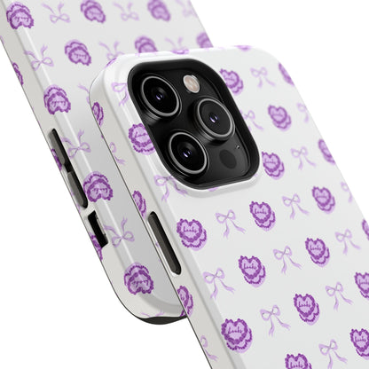 Coquette Book Heart Cake Phone Case - Bookish Gift for Avid Readers