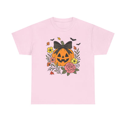 Cute Pumpkin Halloween Tee - Bookish Gift