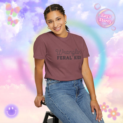 Wranglin' Feral Kids Comfort Colors T-Shirt