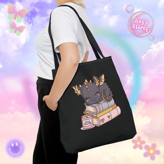 Sleeping Dragon Tote Bag