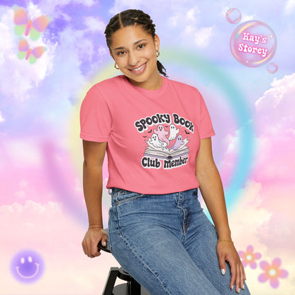 Spooky Book Club Member Comfort Colors T-Shirt