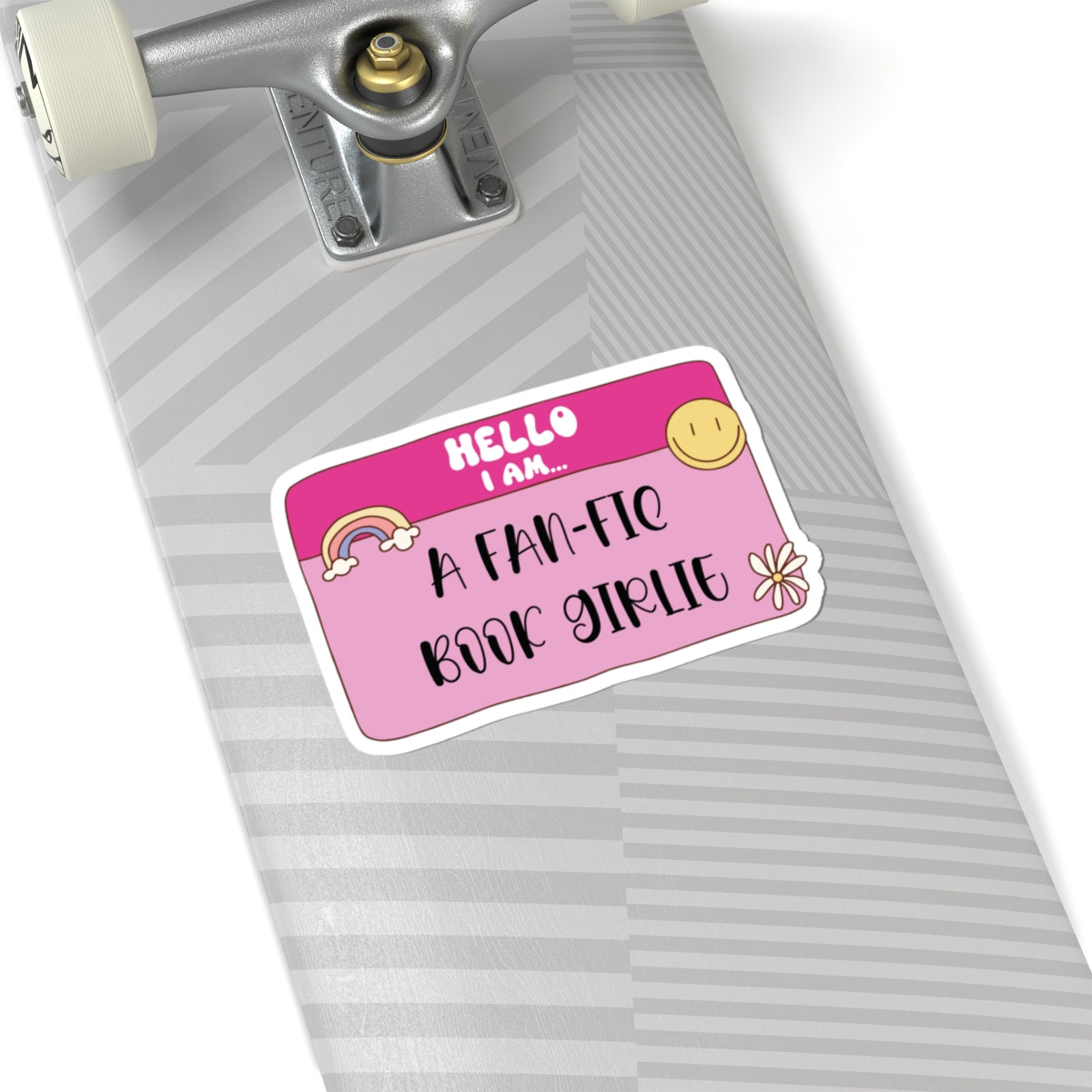 Fan-Fic Book Girlie Sticker