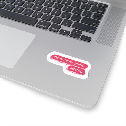 Summer Plans Sticker