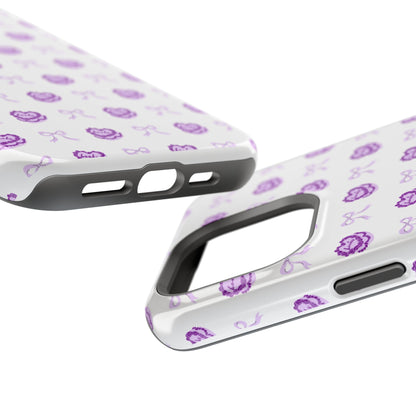 Coquette Book Heart Cake Phone Case - Bookish Gift for Avid Readers