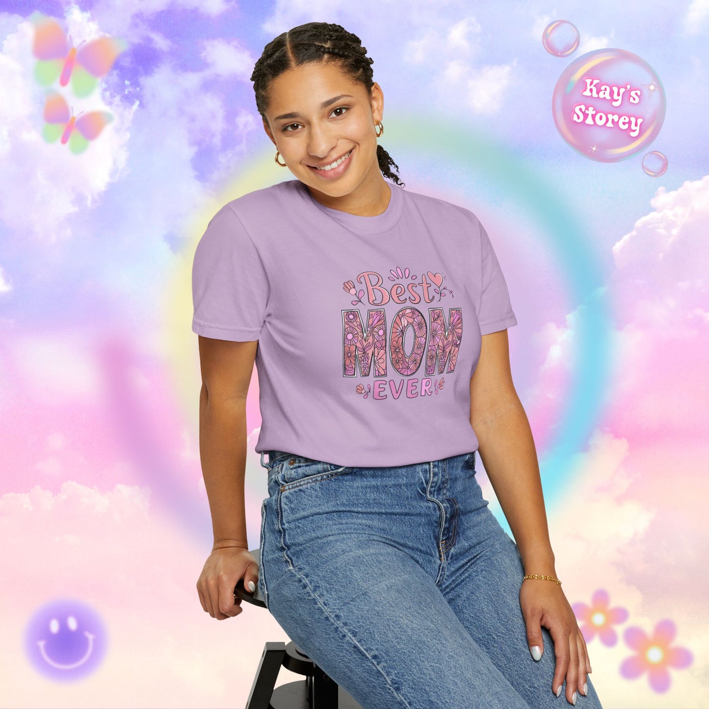 Best Mom Ever Comfort Colors T-Shirt