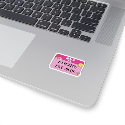 Romance Book Girlie Sticker
