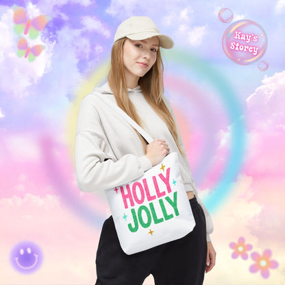 Holly Jolly Tote Bag