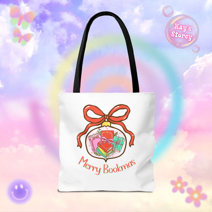 Merry Bookmas Tote Bag