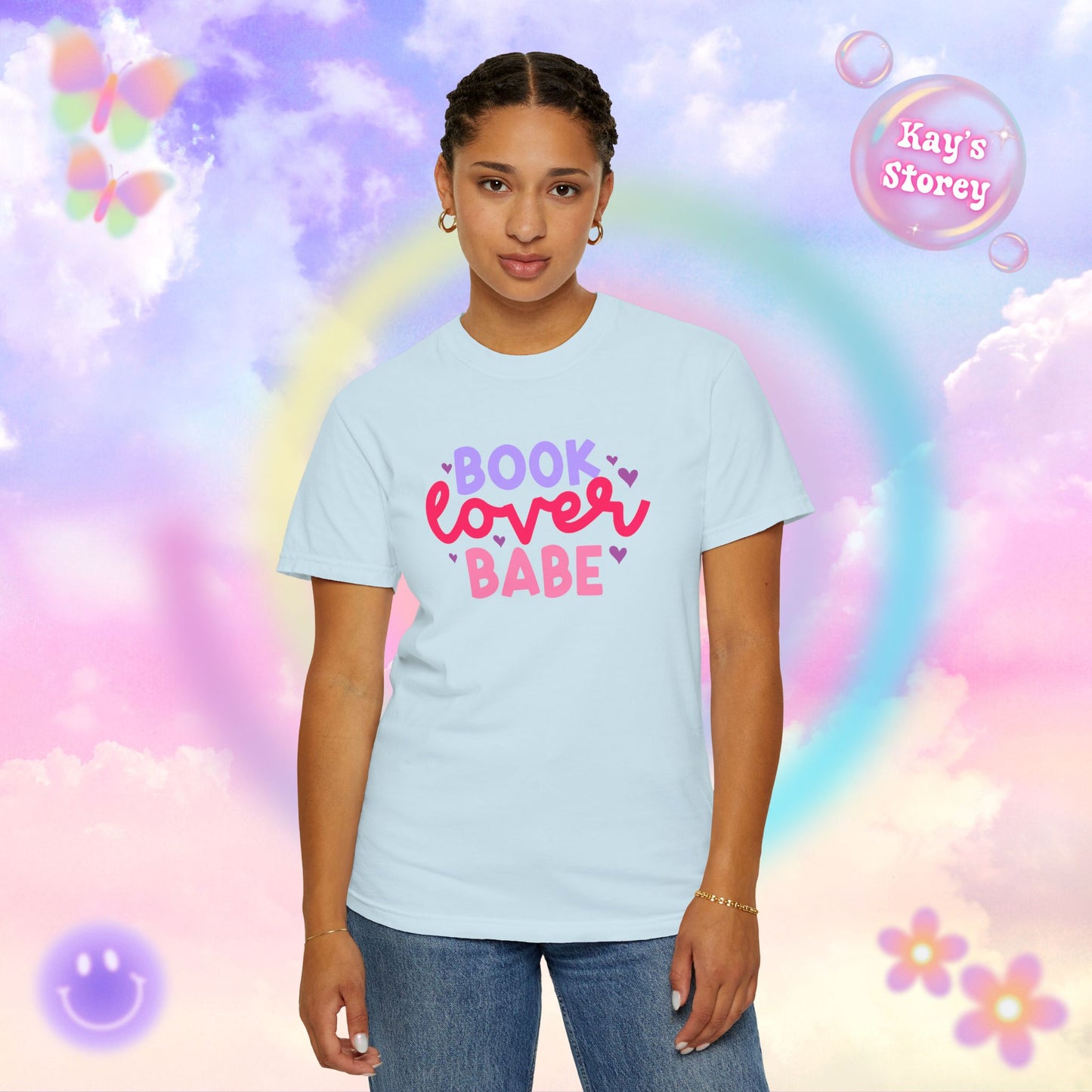 Book Lover Babe Comfort Colors T-Shirt