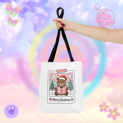 Merry Bookmas Tote Bag