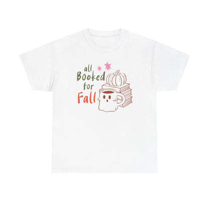 All Booked For Fall Tee - Bookish Gift
