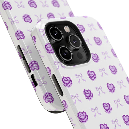 Coquette Book Heart Cake Phone Case - Bookish Gift for Avid Readers