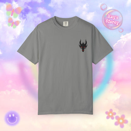 Book Dragon Red Comfort Colors T-Shirt