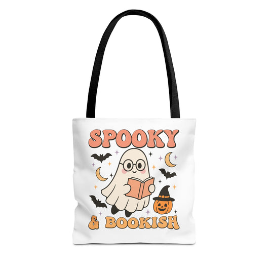 Spooky & Bookish Book Tote Bag
