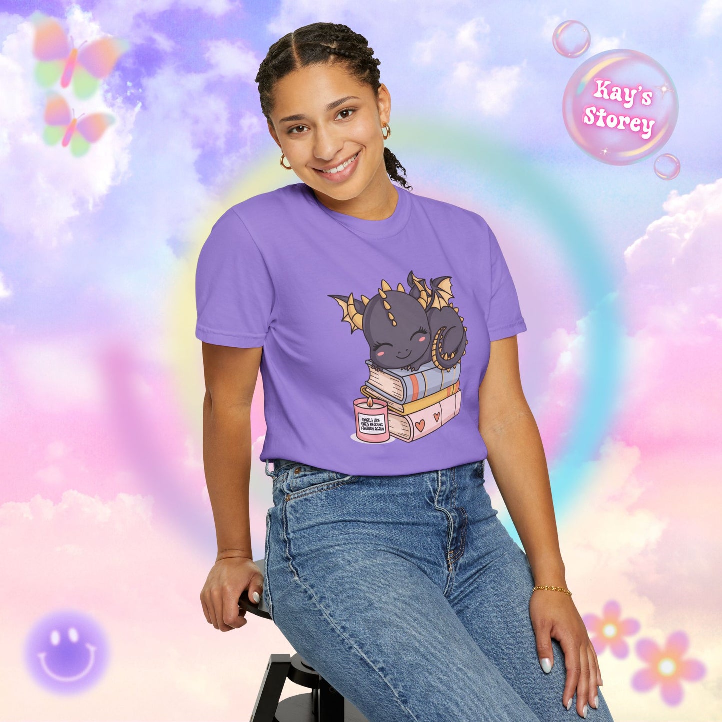 Fantasy Dragon Comfort Colors T-Shirt