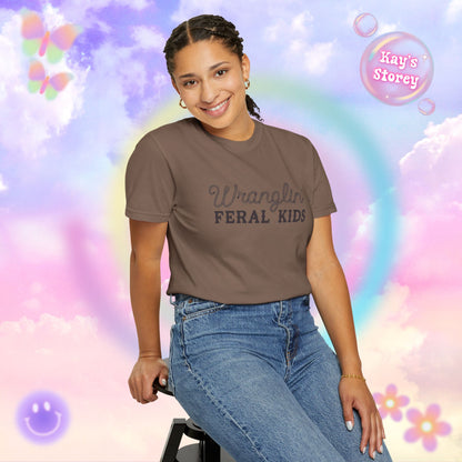 Wranglin' Feral Kids Comfort Colors T-Shirt