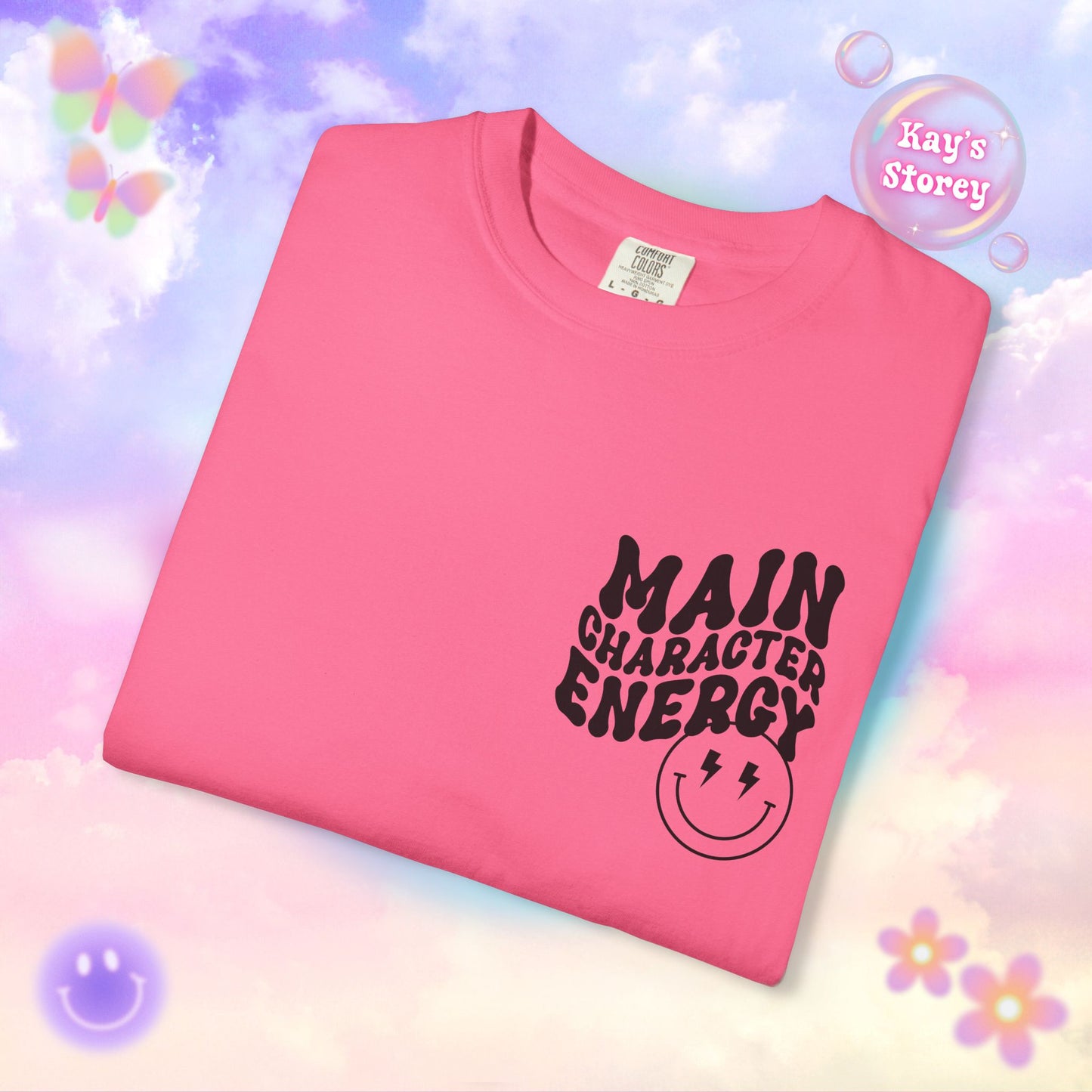 Main Character Energy Comfort Colors T-Shirt
