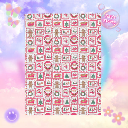 Holiday Bookish Velveteen Plush Blanket - Cozy Reading Throw