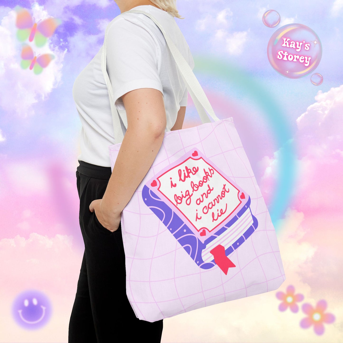 I Like Big Books Tote Bag