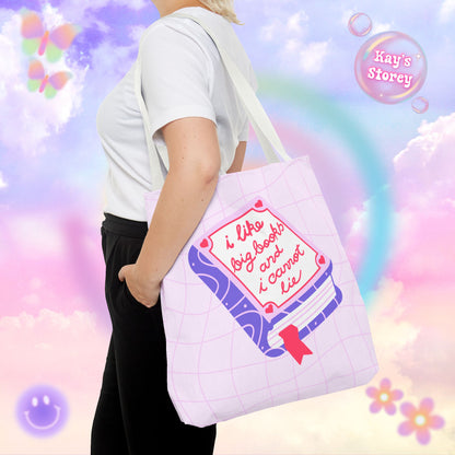 I Like Big Books Tote Bag