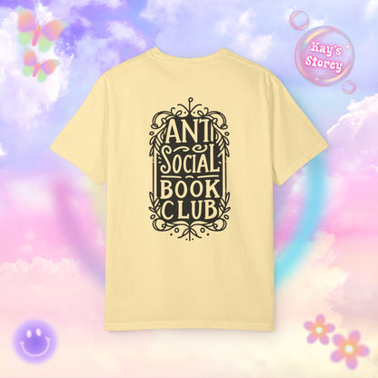 Anti Social Book Club Comfort Colors T-Shirt