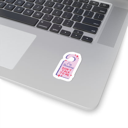 Reading Door Hanger Sticker