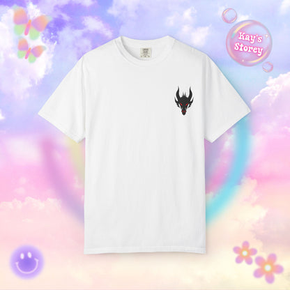 Book Dragon Red Comfort Colors T-Shirt