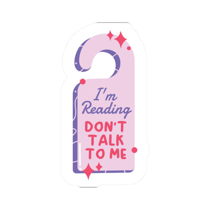Reading Door Hanger Sticker