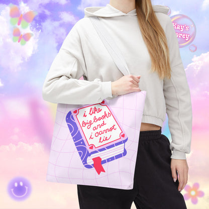 I Like Big Books Tote Bag