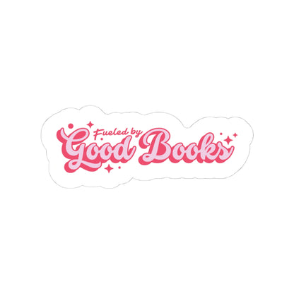 Fueled by Good Books Sticker