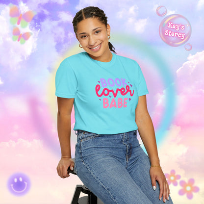 Book Lover Babe Comfort Colors T-Shirt