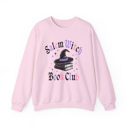 Salem Witch Book Club Sweatshirt, Long Sleeve Shirt for Spooky Season Bookish Gift,  Halloween Reading Apparel