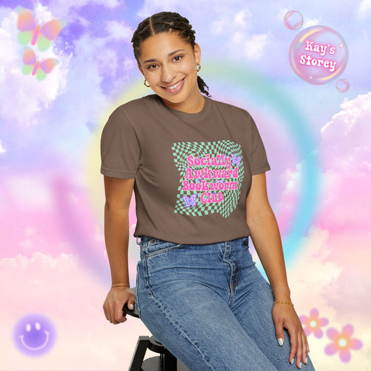 Socially Awkward Bookworm Club Comfort Colors T-Shirt