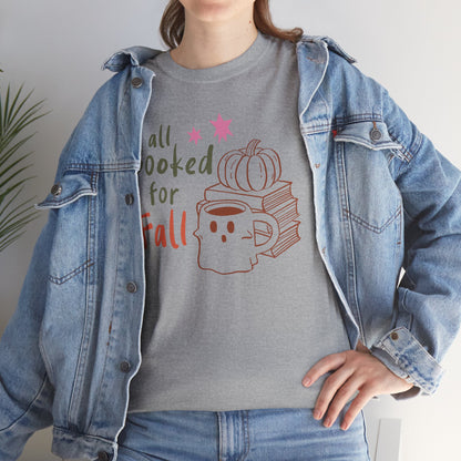 All Booked For Fall Tee - Bookish Gift