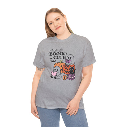 Halloween Midnight Boo(k) Club Tee - Bookish Gift