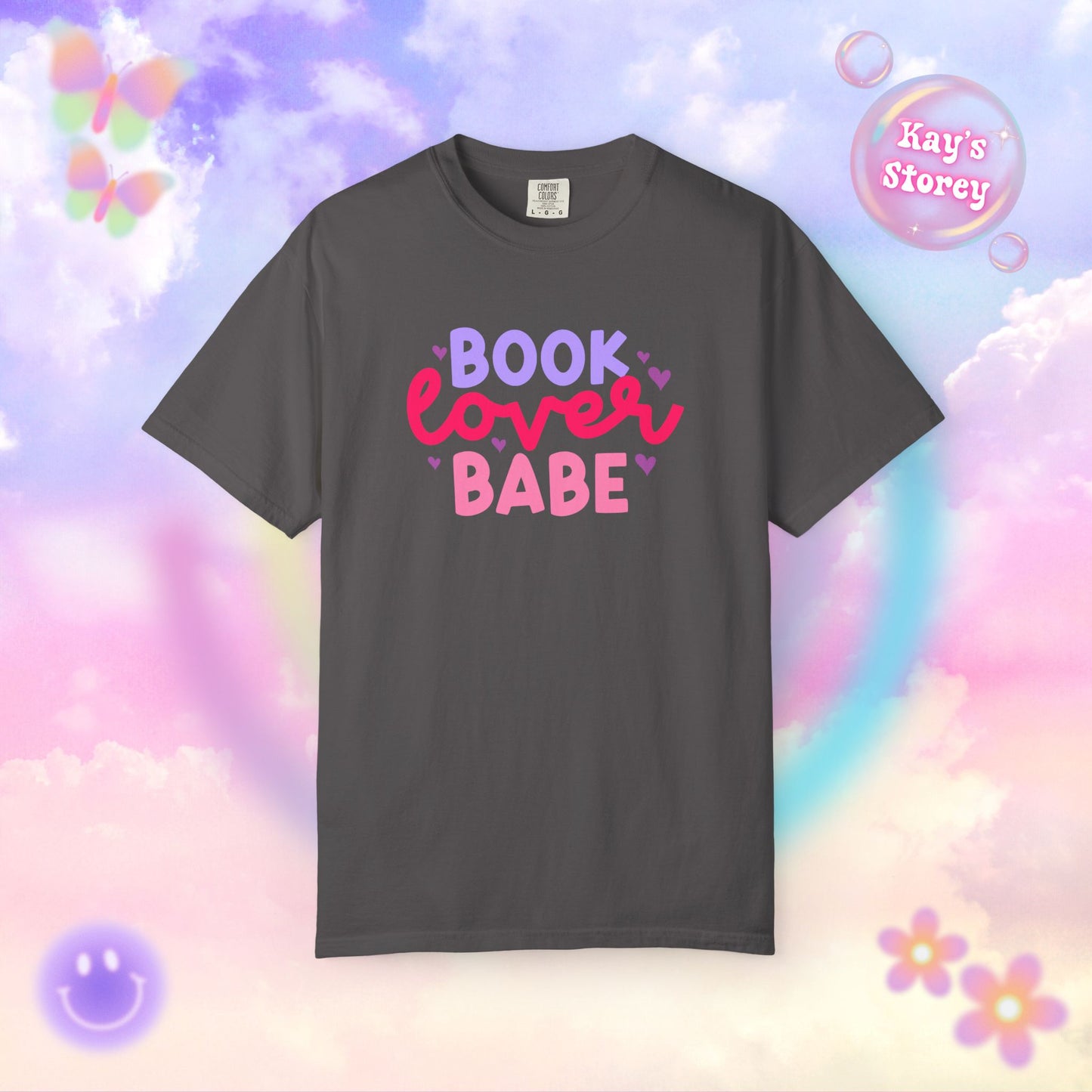 Book Lover Babe Comfort Colors T-Shirt