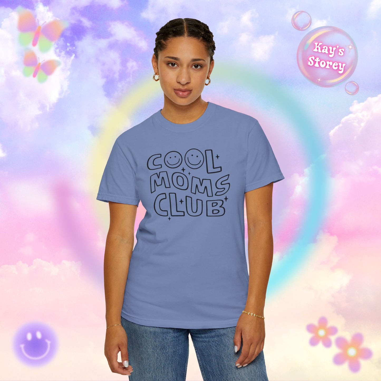 Cool Moms Club Comfort Colors T-Shirt